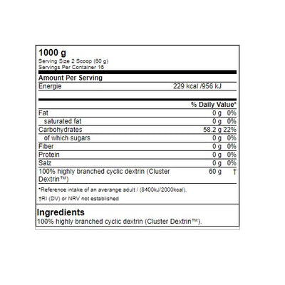 GN Cluster Dextrin - 1000g Beutel