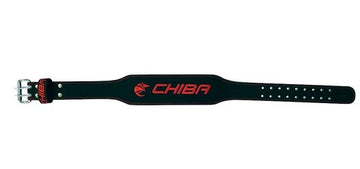 Chiba - 40810 - Ledergürtel schwarz/pink M