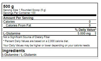 Gods Rage Gungnir Glutamine 500g
