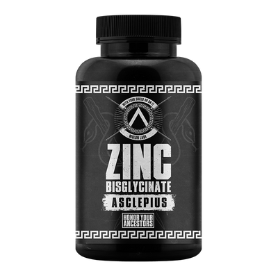 Gods Rage Asclepius Zinc Bisglycinate 120 Tab