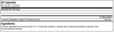 Gods Rage Ulfhedinn Cordyceps Sinesis - 60 Kapseln