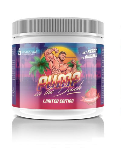 Blackline Supplements - PUMP On The Beach - Limited Edt. - 225g Strawberry Lemonade