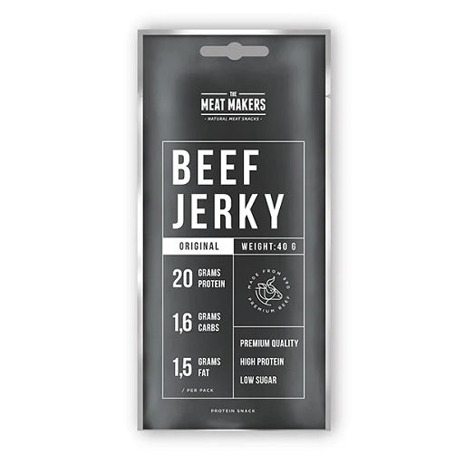 The Meat Makers Beef Jerky Sports Beef 12x