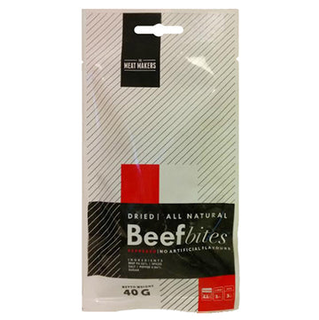 TMM Meatmakers Jerky Trockenfleisch - Bites Beutel einzelnd 40g Beef Classic