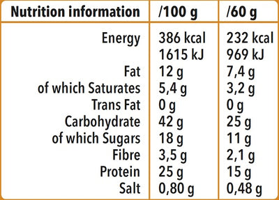 Nanosupps Protein Brownie 12x60g Double-Chocolate