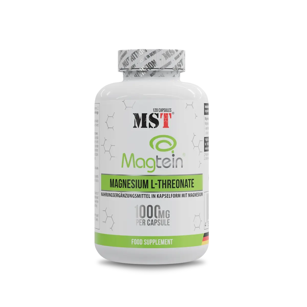 MST - Magnesium L-Threonate Magtein® 1000mg - 120 Kapseln