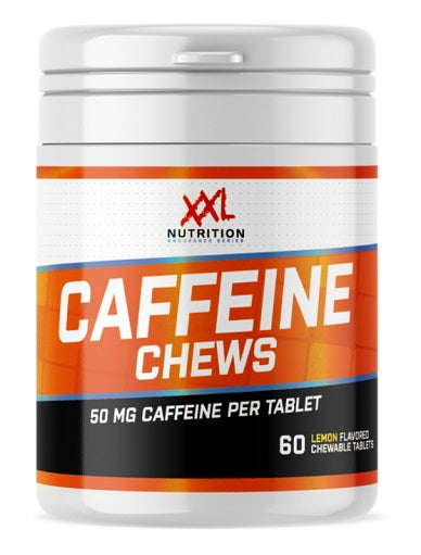 XXL Nutrition Caffeine Chews Lemon 60 Kautabletten