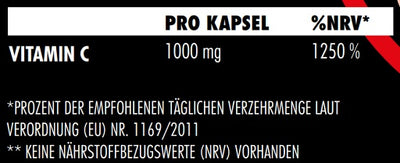 Big Zone Vitamin C 120 Kapseln