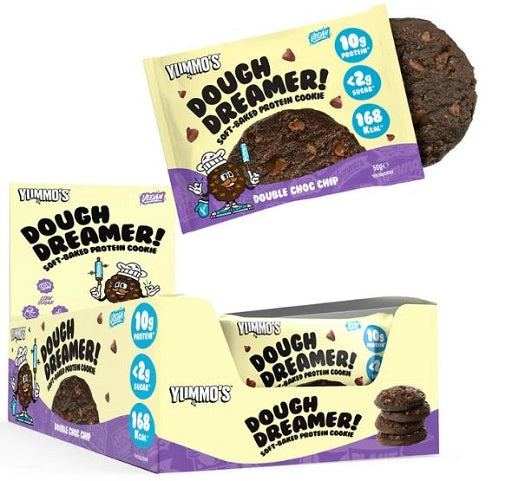 Yummo's Dough Dreamer VEGAN Protein Cookie 12x