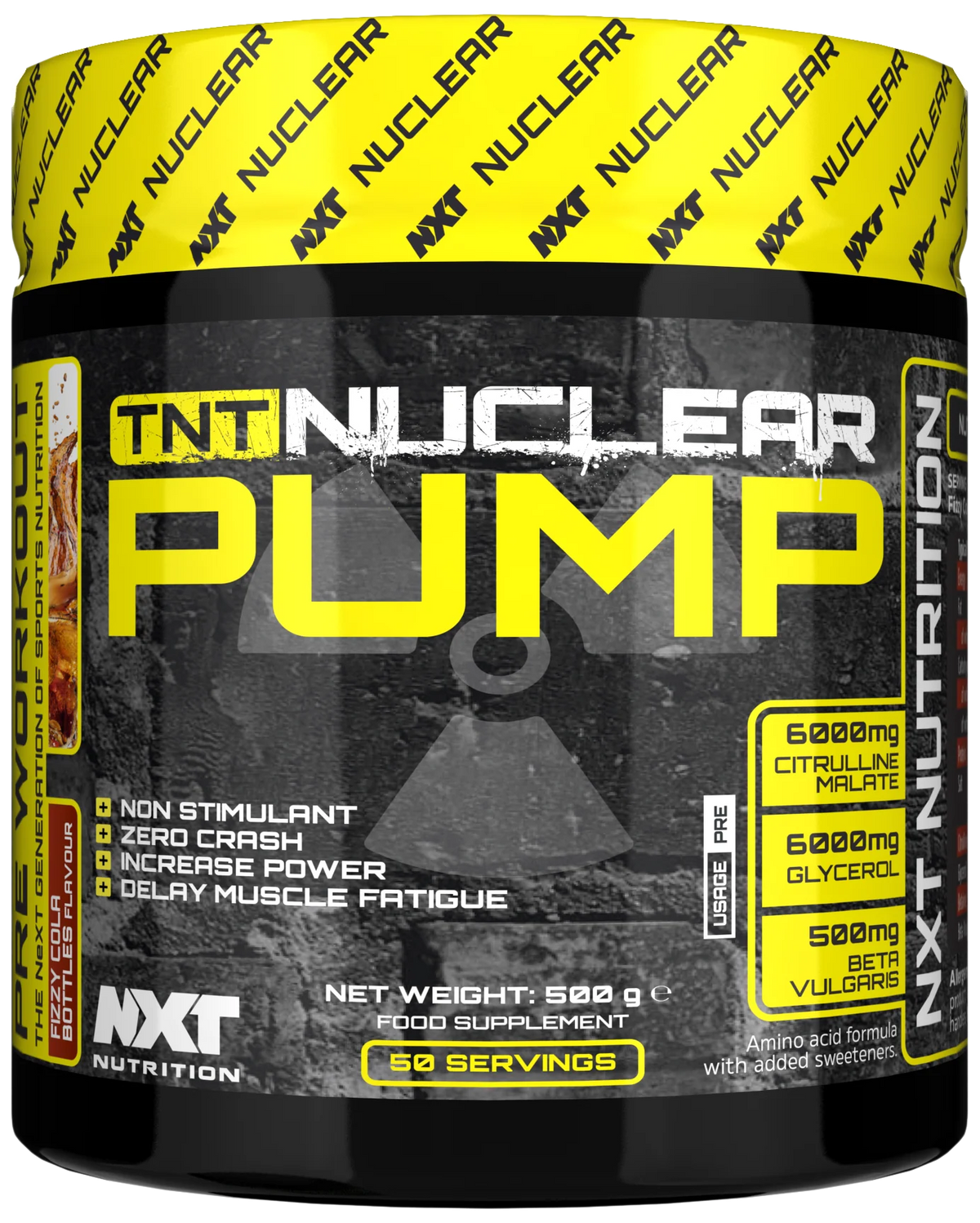 NXT Nutrition TNT Nuclear Pump 500g