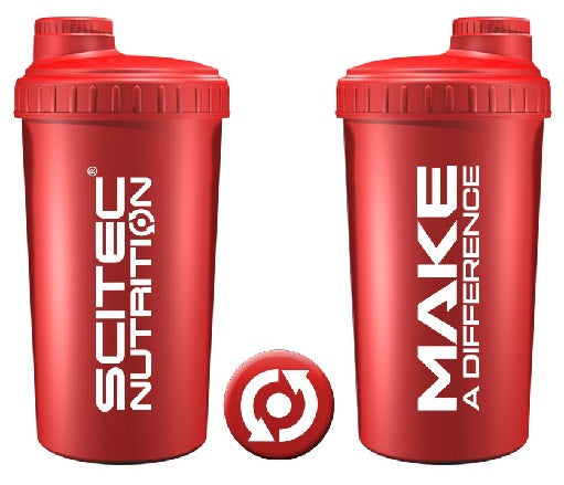 Scitec Shaker 700ml MAD Red