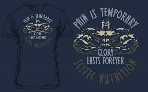 Scitec T-Shirt Pain is Temporary XXL