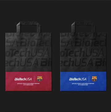 BioTech Papiertaschen / Paper bag medium - FC Barcelona
