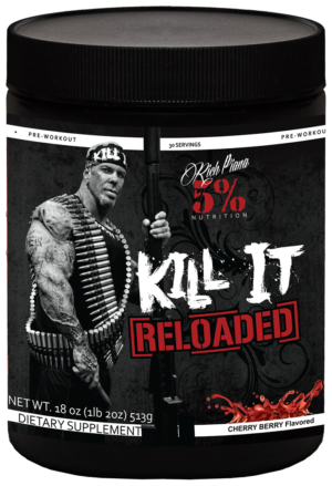 Rich Piana 5% Nutrition Kill it RELOADED Booster 513g Beach Blast