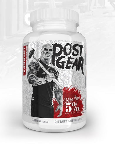 Rich Piana 5% Nutrition Post Gear PCT Support 240 Caps