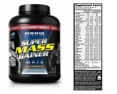 Dymatize Super Mass Gainer 6lbs Cookies & Cream