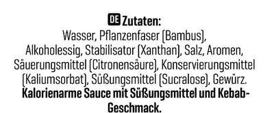 Body Attack Kebab Sauce 320ml
