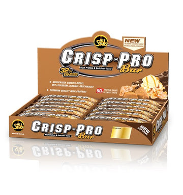 All Stars Crisp-Pro Bar 24x 50g Display Vanilla-Caramel