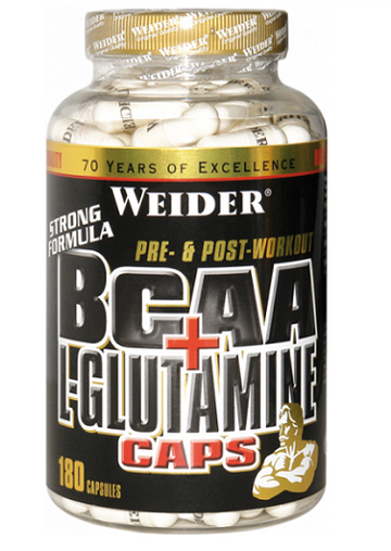 Weider BCAA + Glutamin 180 Kapsel