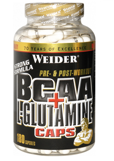 Weider BCAA + Glutamin 180 Kapsel
