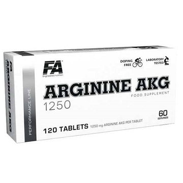 FA Nutrition Performance Arginine AAKG - 120 Tabs