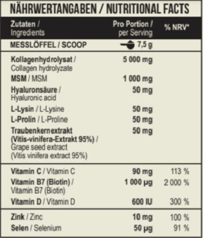 MST - Beauty Collagen Verisol + OptiMSM 225g Pineapple