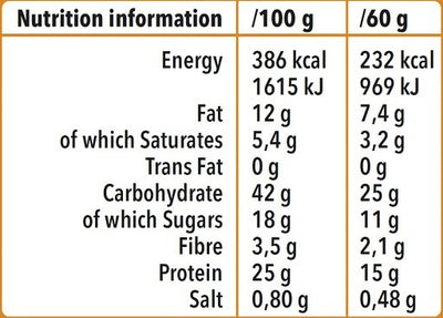 Nanosupps Protein Brownie 12x60g Double-Chocolate